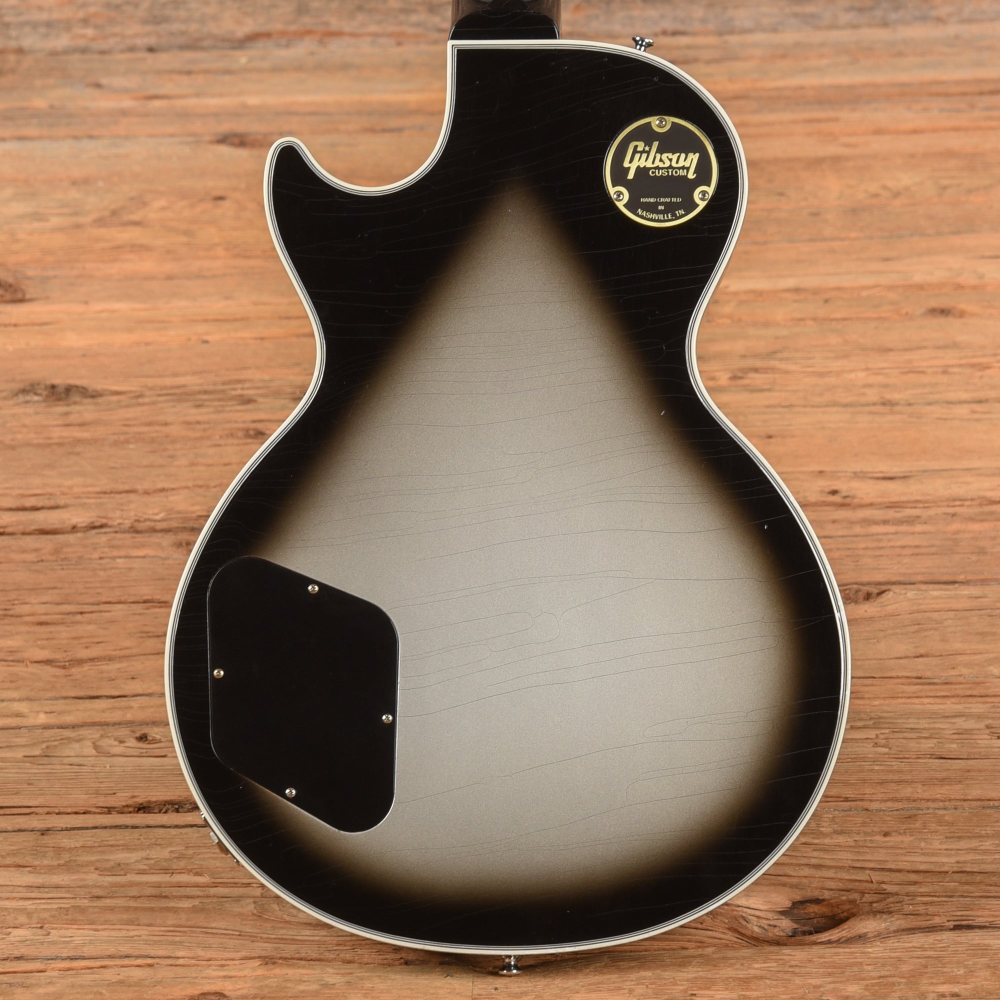 Gibson Custom Murphy Lab Les Paul Custom Ultra Light Aged Silverburst 2023