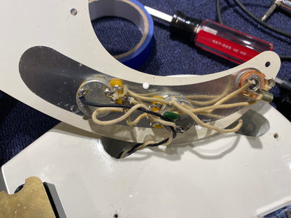 Fender Precision Bass White Refin 1972