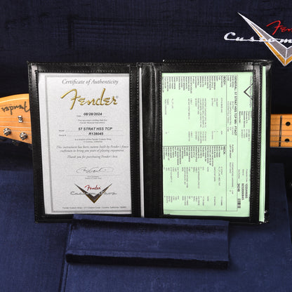 Fender Custom Shop 1957 Stratocaster HSS "Chicago Special" Time Capsule Faded Taos Turquoise