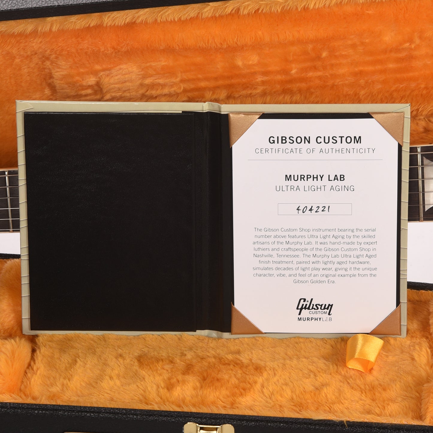 Gibson Custom Shop 1961 SG Les Paul Standard "CME Spec" LEFTY Antique TV Yellow Ultra Light Aged