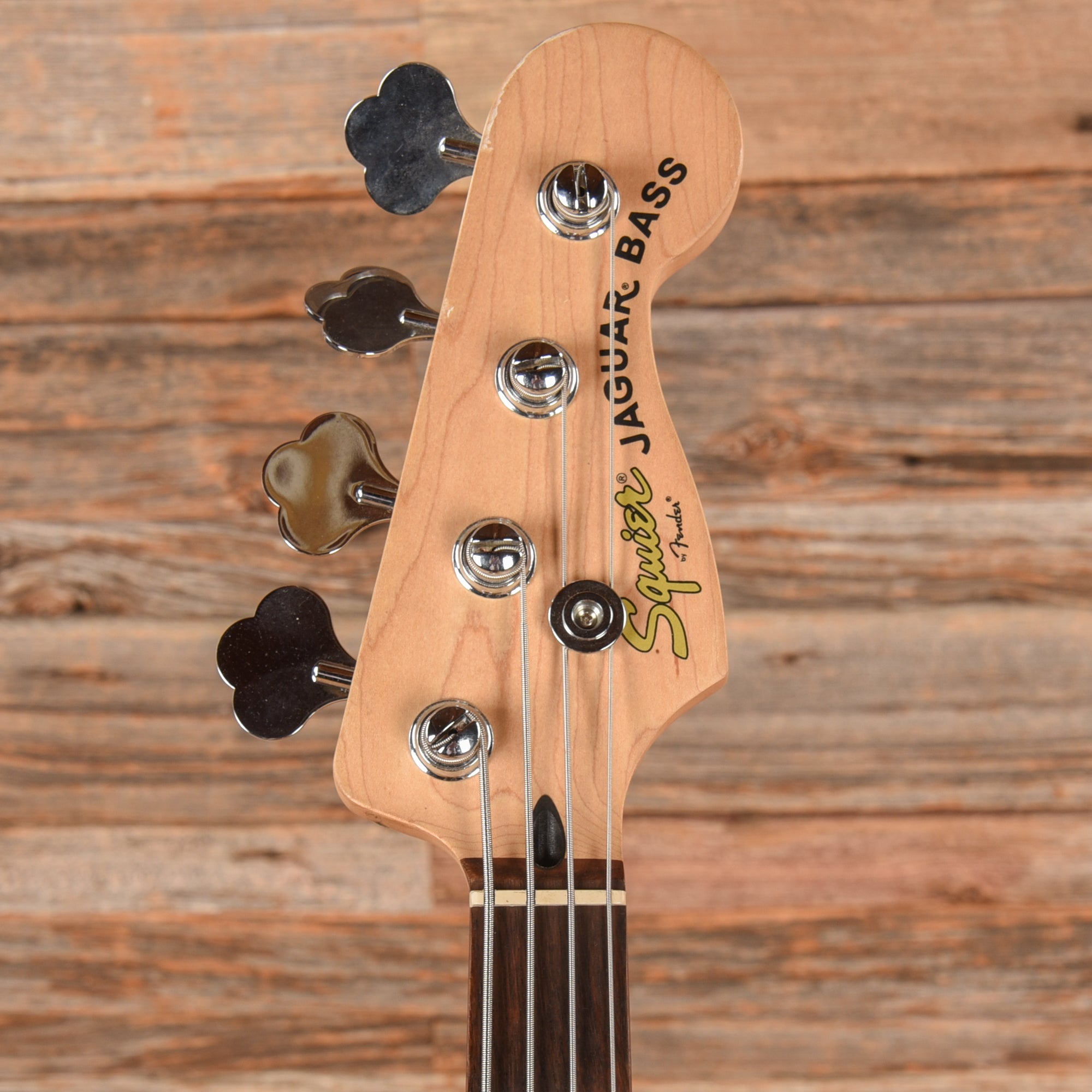 Squier Vintage Modified Jaguar Bass Crimson Red 2015