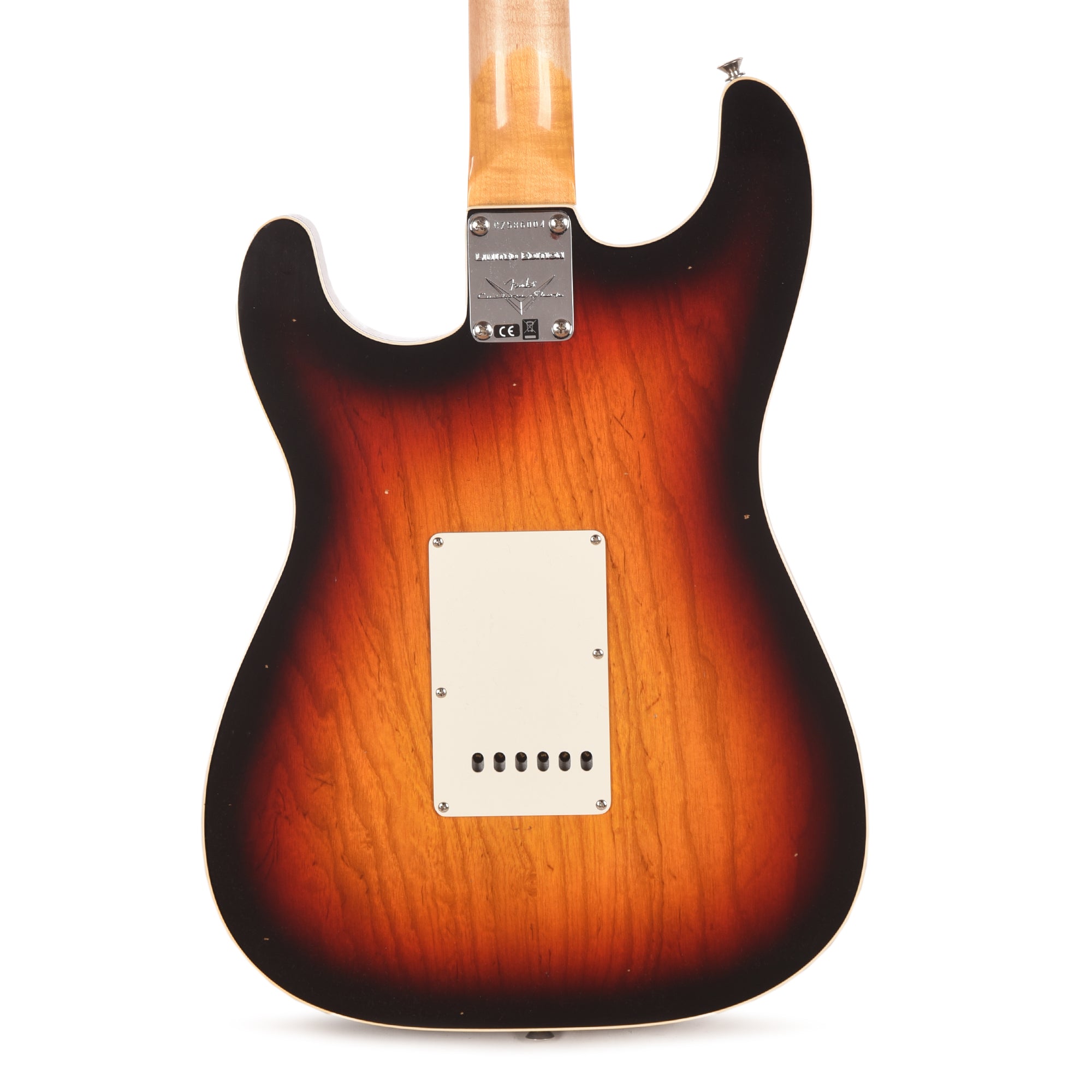 Fender Custom Shop Limited Edition '60s Thinline Stratocaster Chambered Ash Body Aged 3-Color Sunburst Journeyman Relic w/Closet Classic Hardware