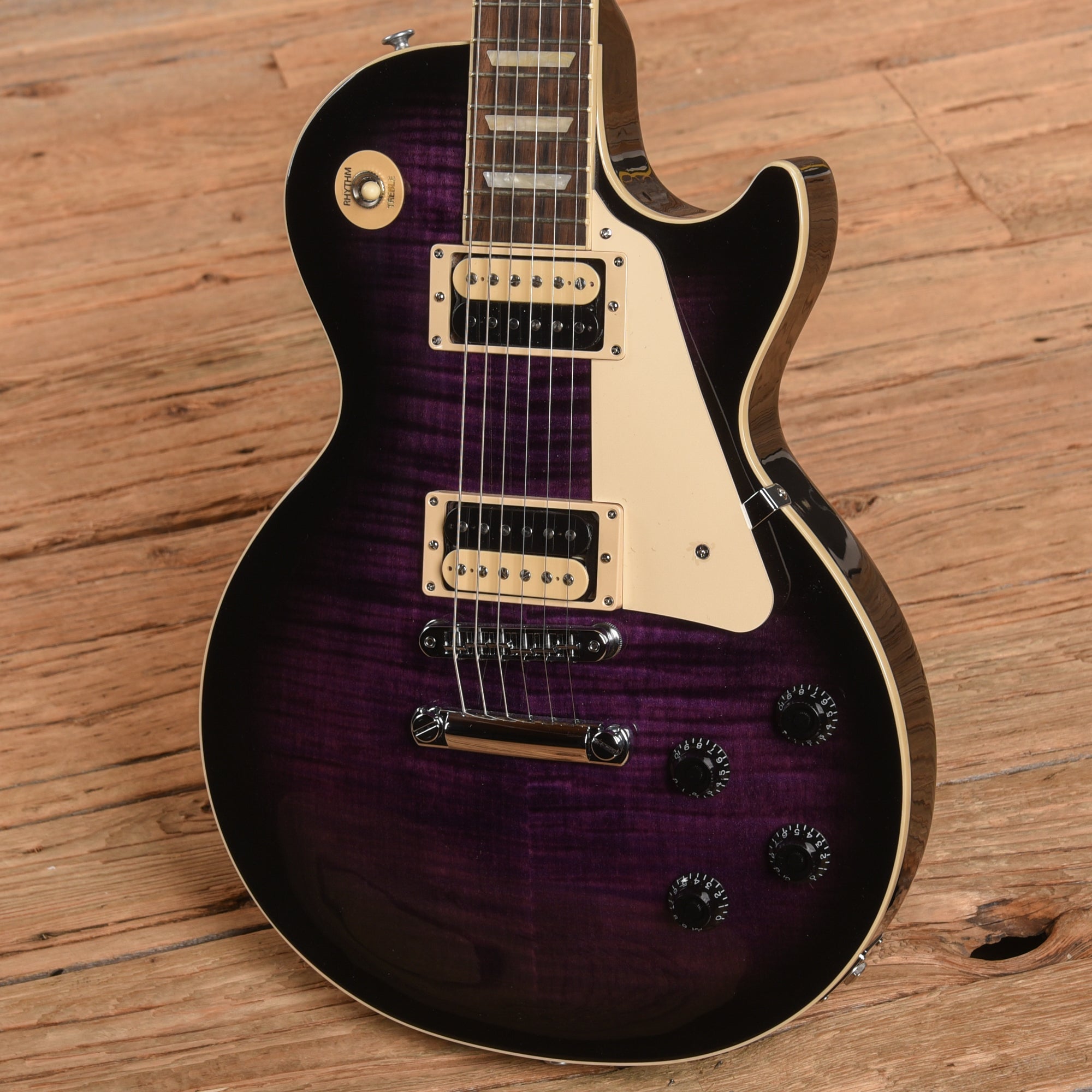 Gibson Les Paul Trad Pro V Purple Burst 2024