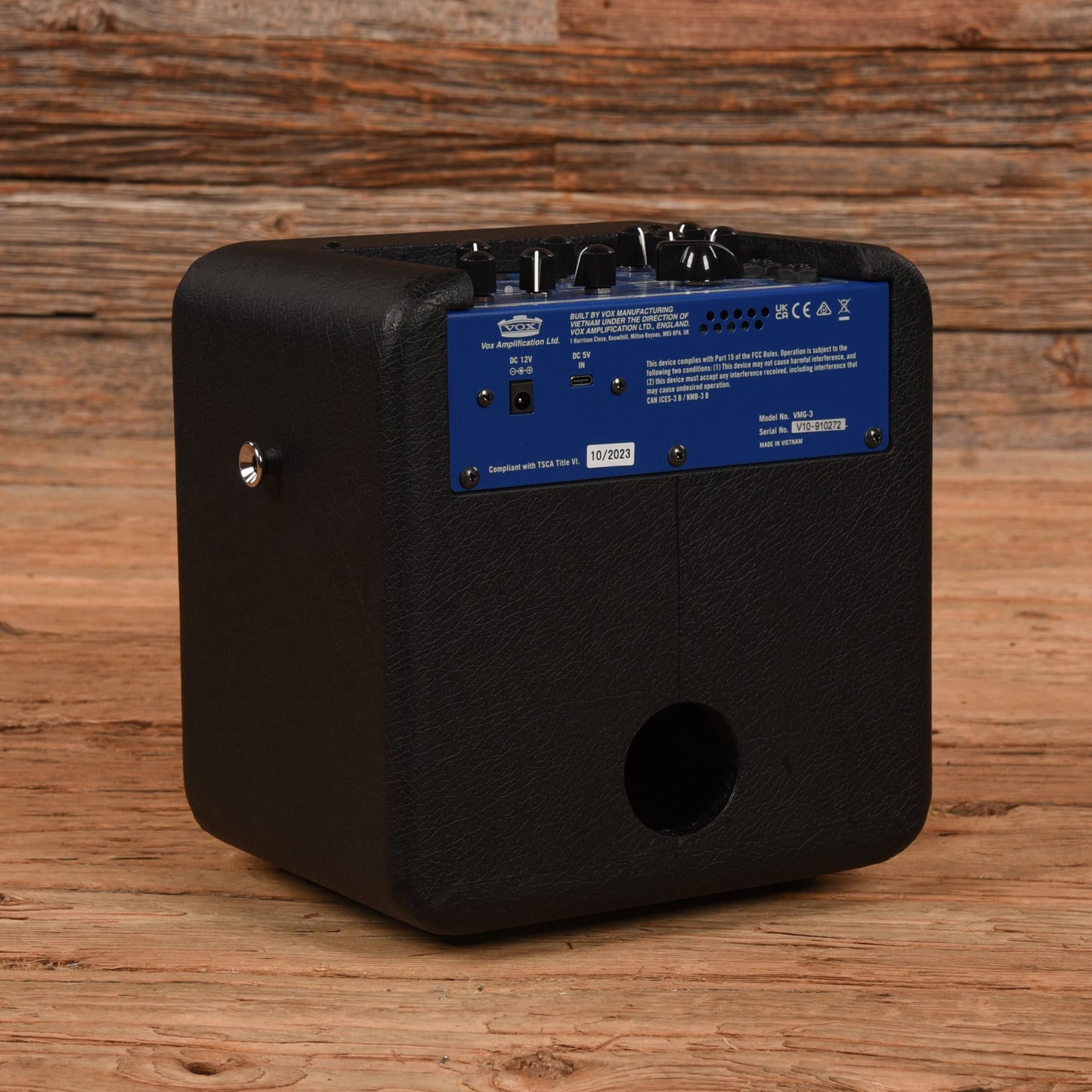 Vox Mini Go MINIGO3BL 3W 1x5 Portable Modeling Amp Cobalt Blue