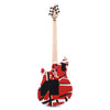 EVH Wolfgang Special Striped Red, Black, and White