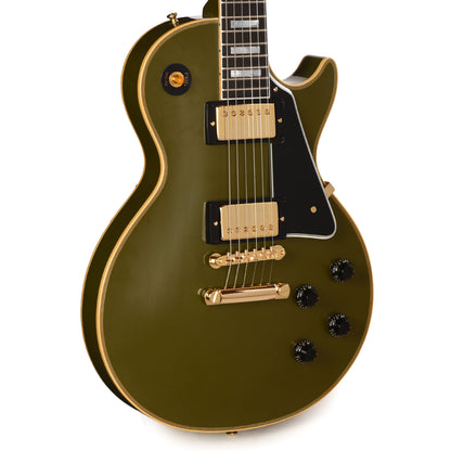 Gibson Custom Shop 1957 Les Paul Custom "CME Spec" Antique Olive Drab VOS w/Custom "S" Buckers