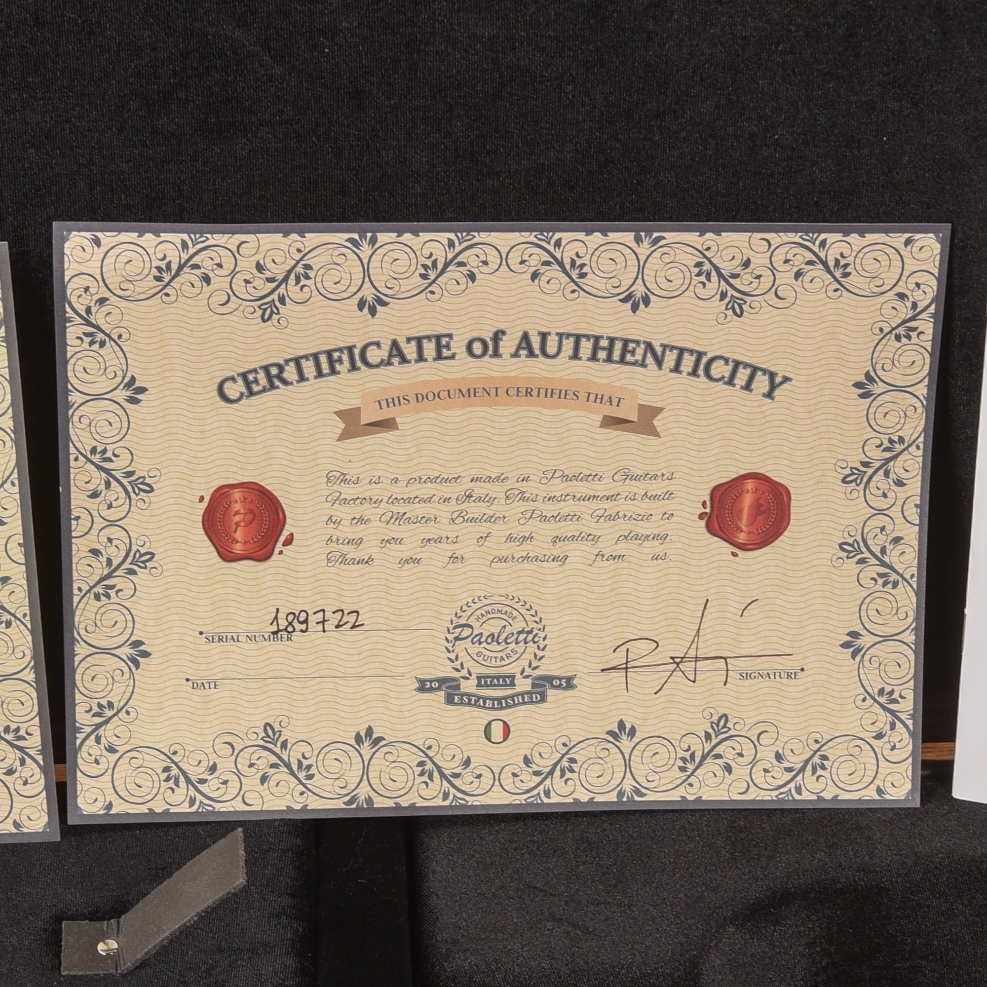 Paoletti Nancy Semi-Hollow Surf Green