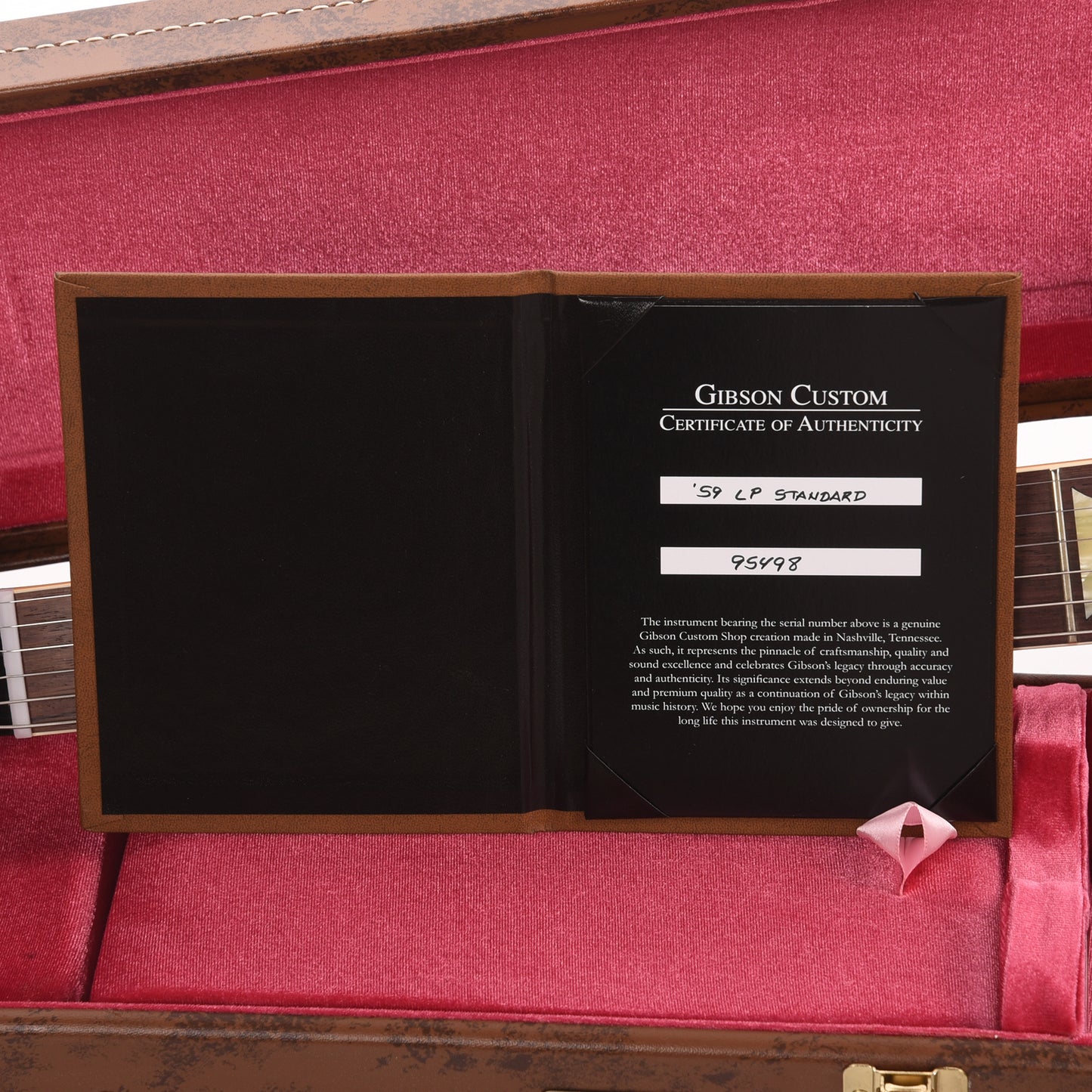 Gibson Custom Shop 1959 Les Paul Standard "CME Spec" Cherry Tea Burst VOS w/59 Carmelita Neck