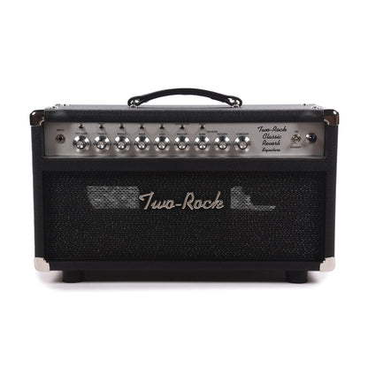 Two Rock Classic Reverb Signature 40/20W Head w/ Black Bronco Tolex & Black Sparkle Matrix Cloth