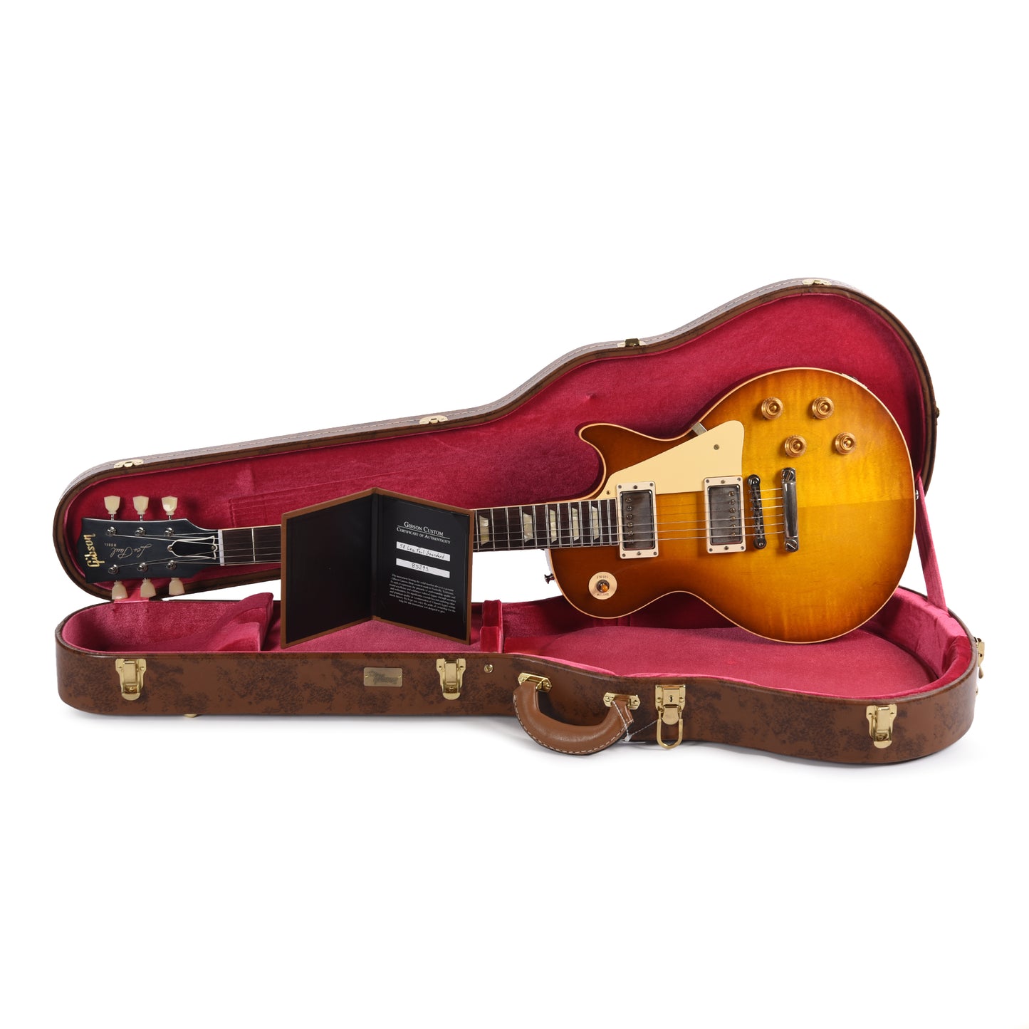 Gibson Custom Shop 1958 Les Paul Standard "CME Spec" Slow Iced Tea Fade VOS w/59 Carmelita Neck