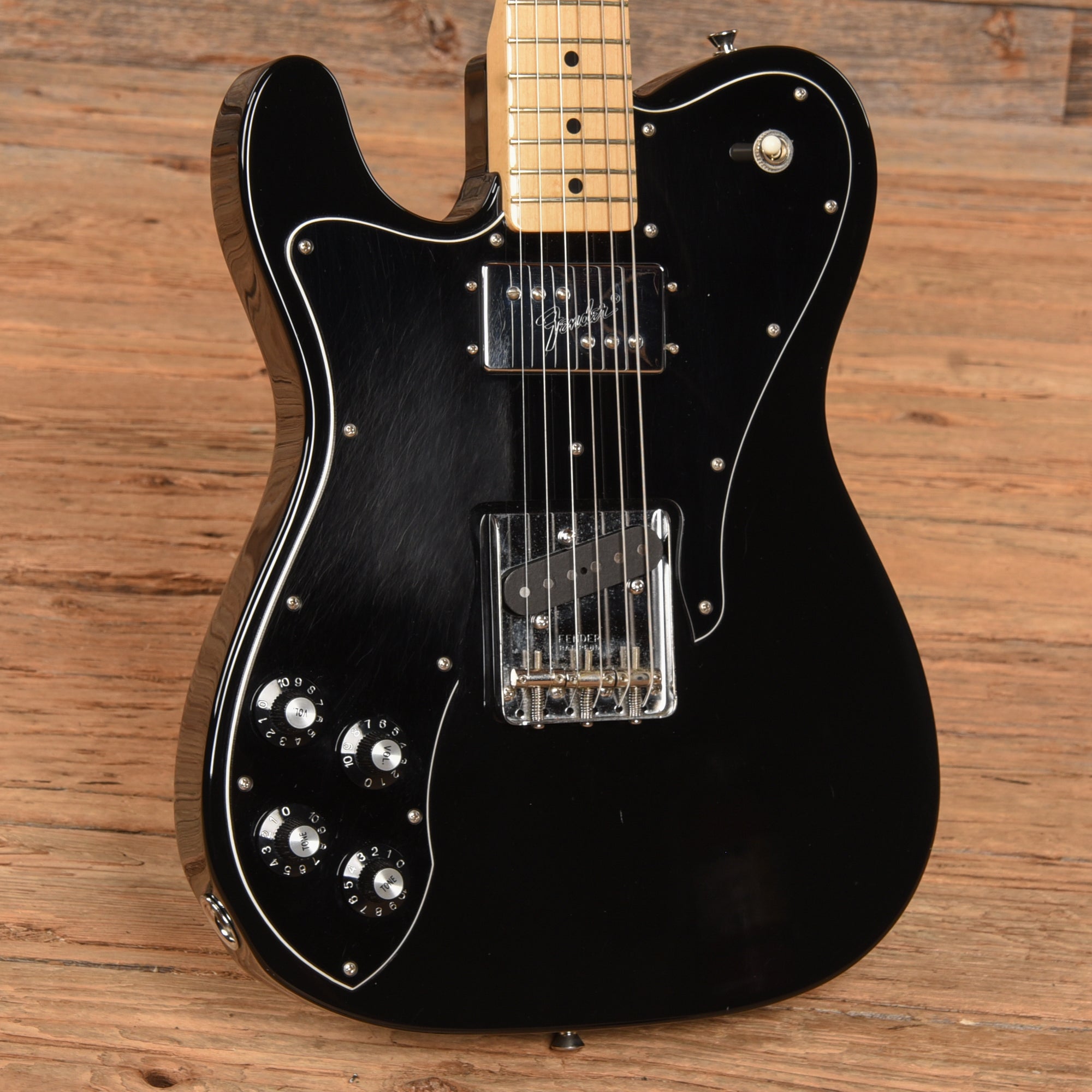 Fender Japan Traditional 70s Telecaster Custom Black 2018 LEFTY