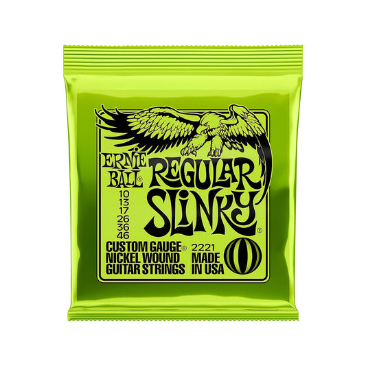 Ernie Ball Regular Slinky Electric Guitar Strings 10-46