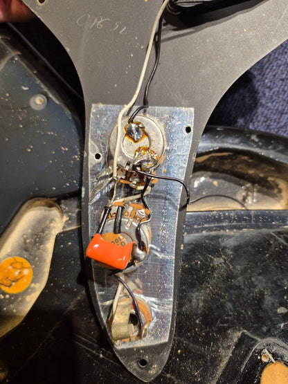 Fender Musicmaster Bass Black 1982