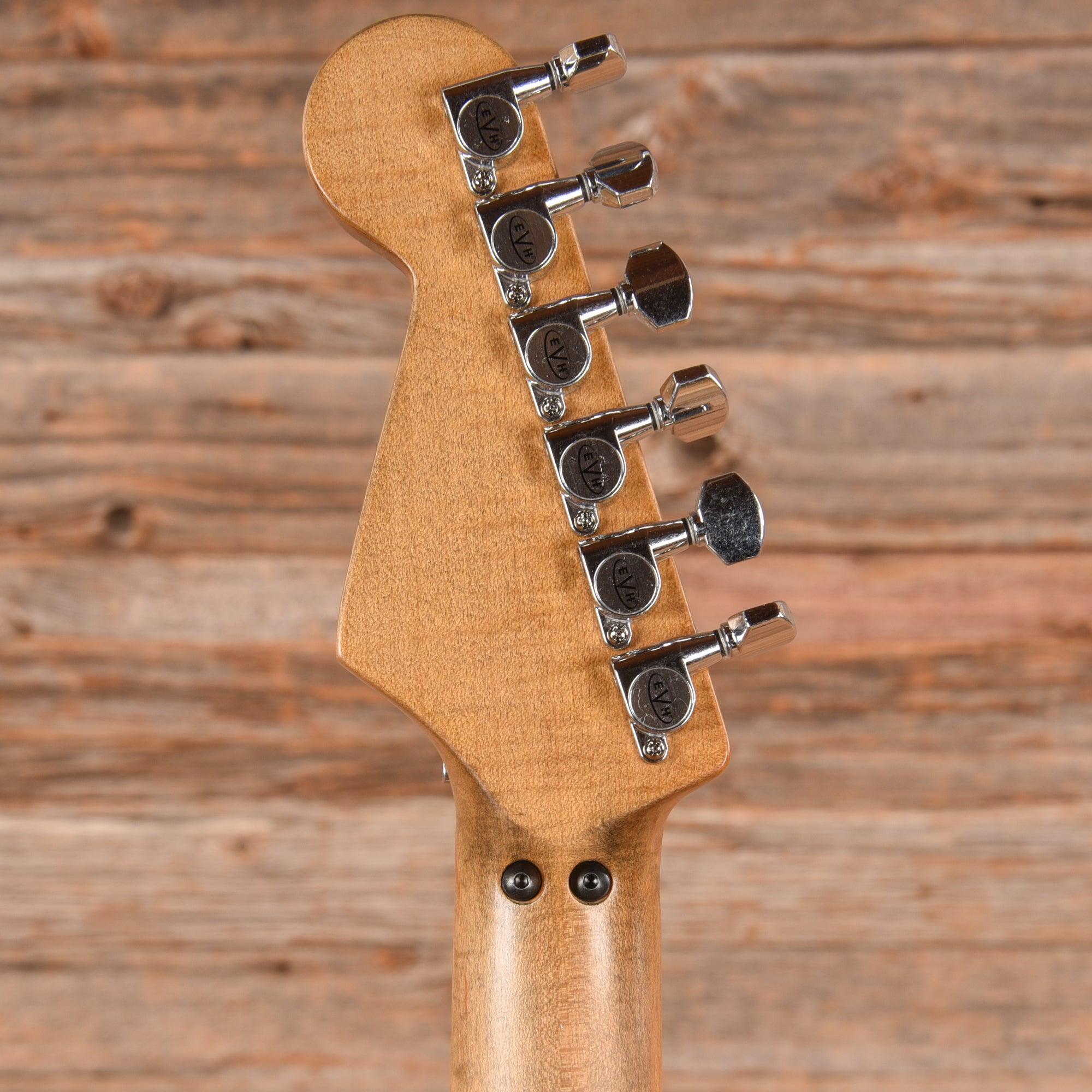 EVH Striped Series Frankie Relic Red / White / Black Stripes 2021