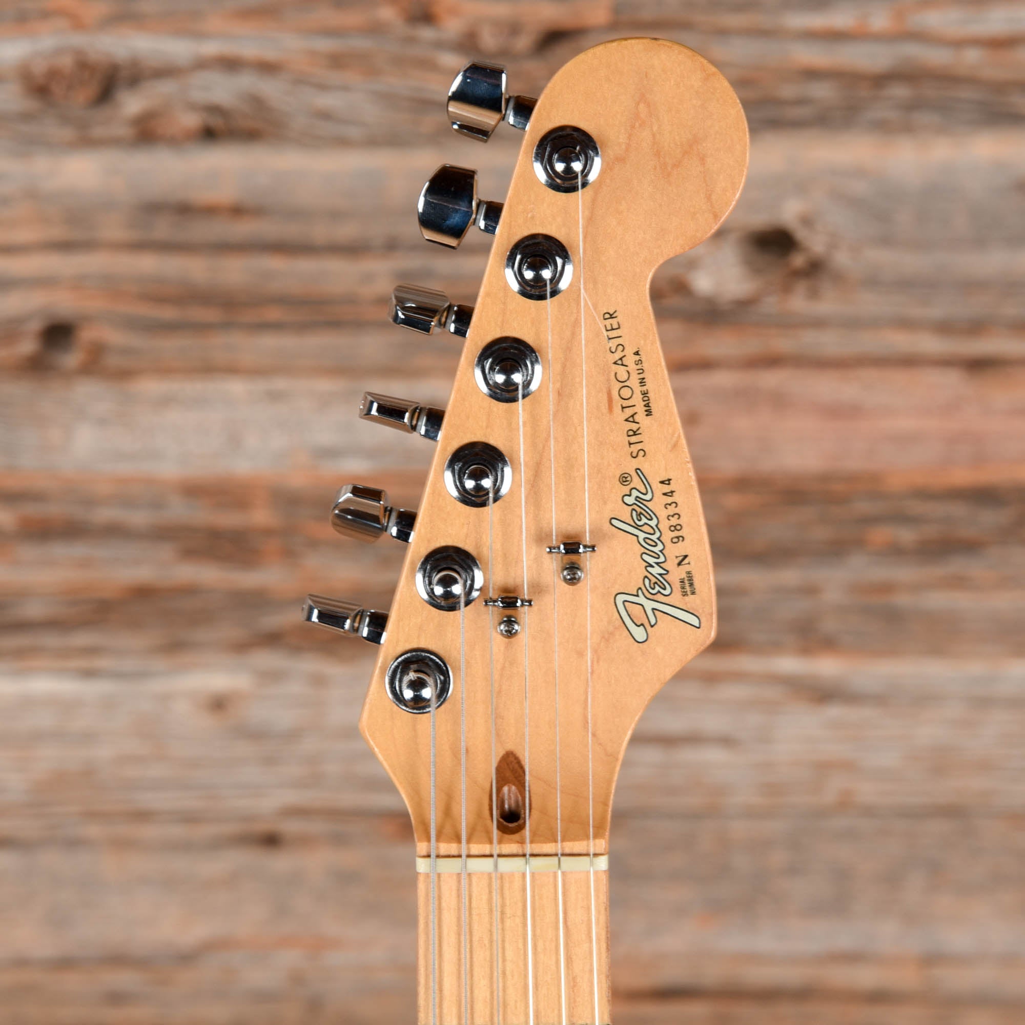 Fender American Standard Stratocaster Neck with Unknown Fender Body Green Metallic 1999