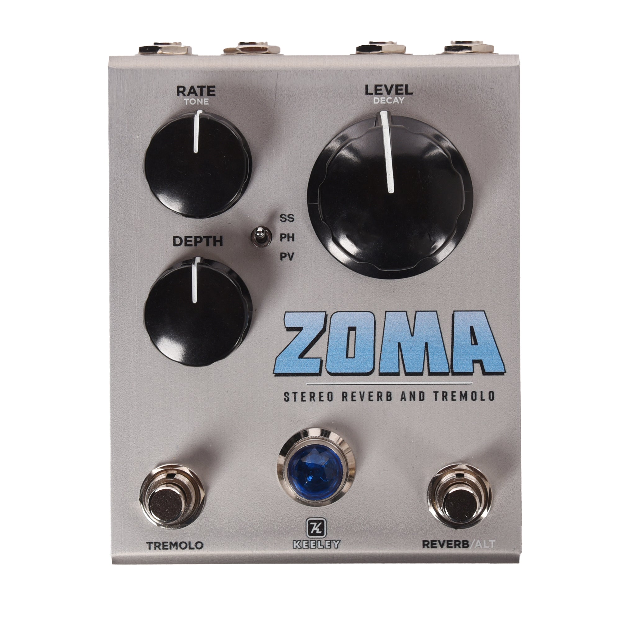 Keeley ZOMA Stereo Reverb & Tremolo Pedal – Chicago Music Exchange