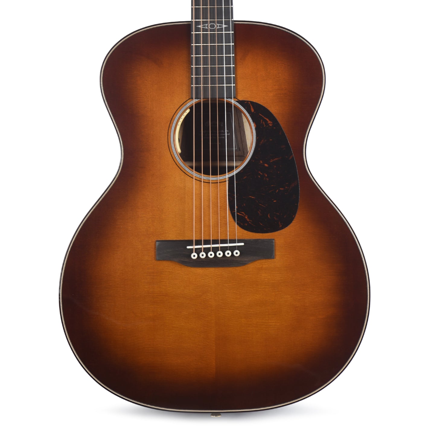 Martin Certified Wood Series GPE Inception Maple Cutaway European Spruce/Flamed Maple Amber Fade Sunburst