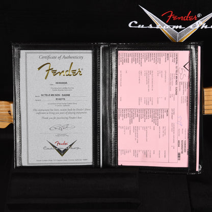 Fender Custom Shop 1952 Telecaster "Chicago Special" NOS Super Aged Daphne Blue