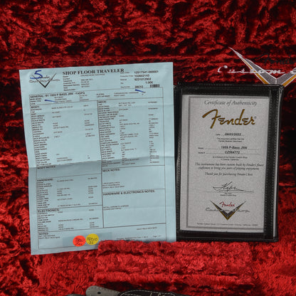 Fender Custom Shop '59 Precision Bass Journeyman Relic Faded Aged Sea Foam Green 2022