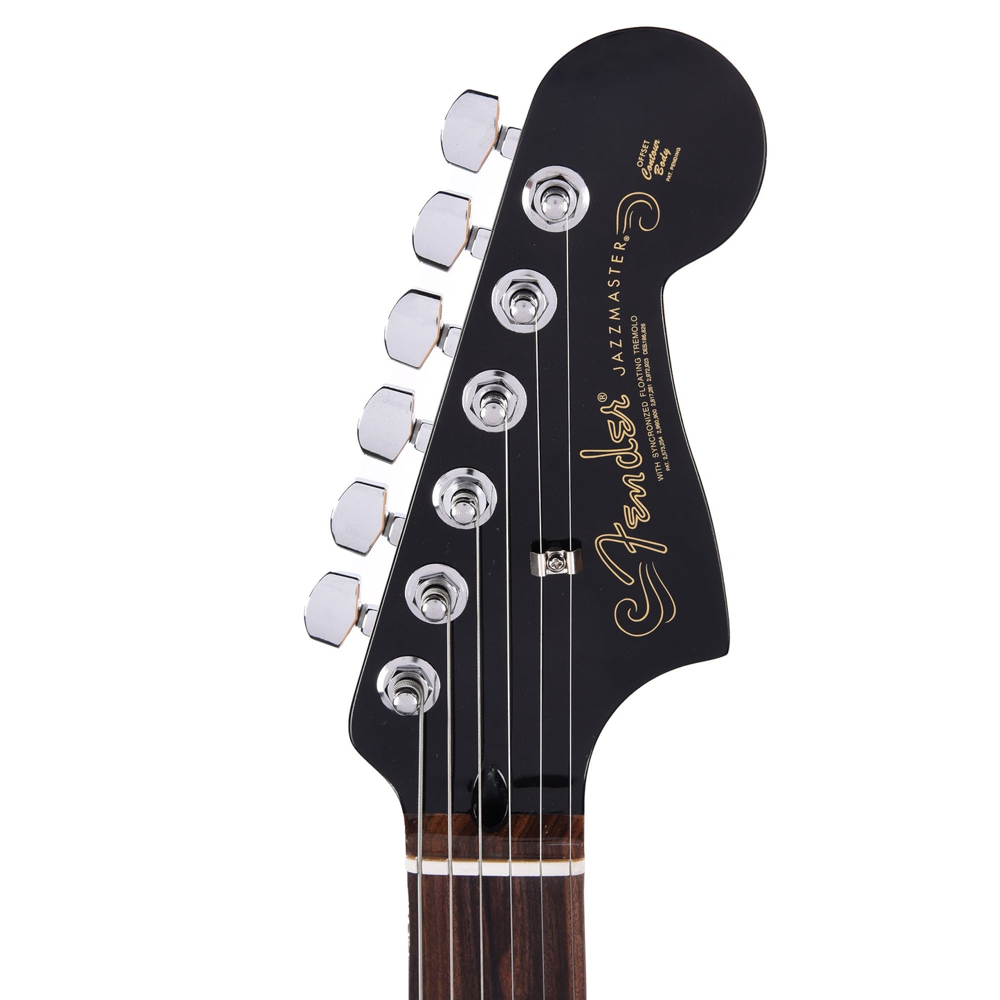 Fender Player Jazzmaster Black w/Matching Headcap, Pure Vintage '65 Pickups, & Series/Parallel 4-Way