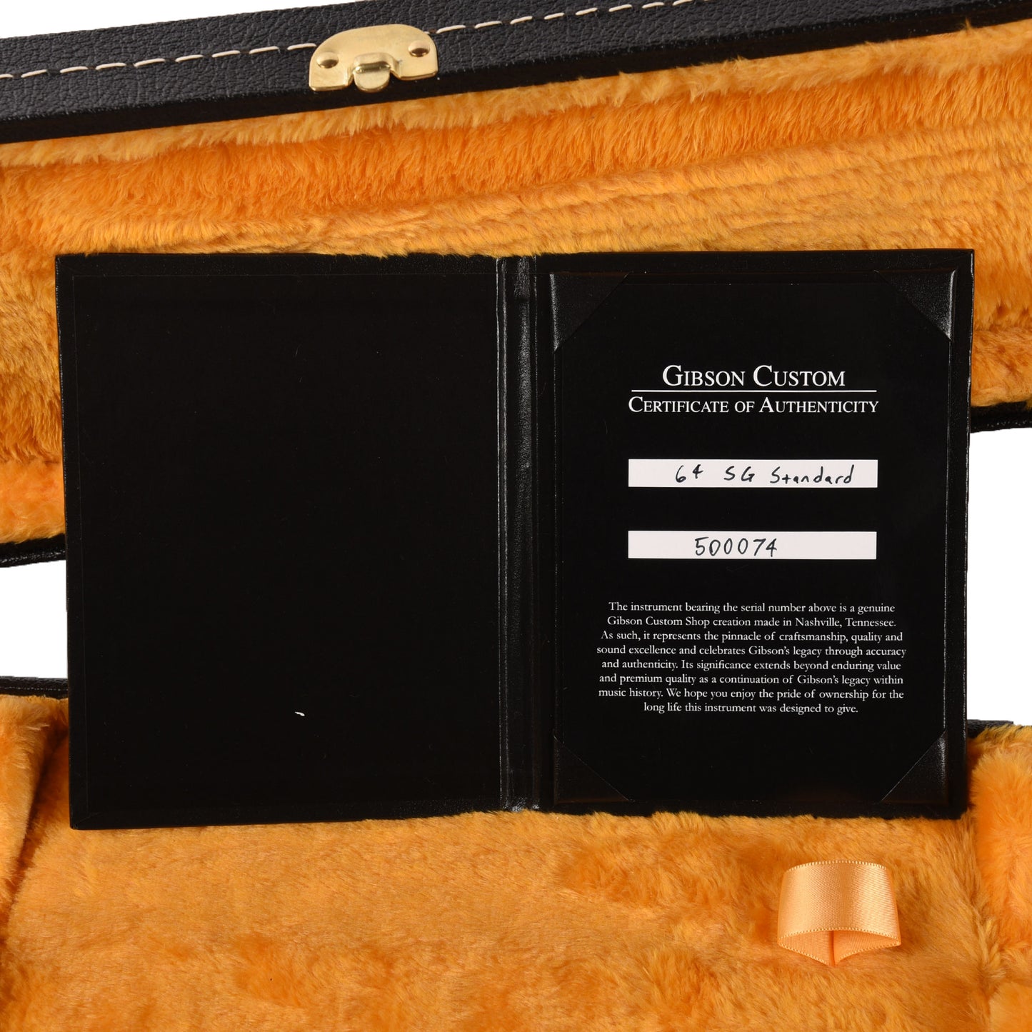 Gibson Custom Shop 1964 SG Standard "CME Spec" Aniline Dye VOS