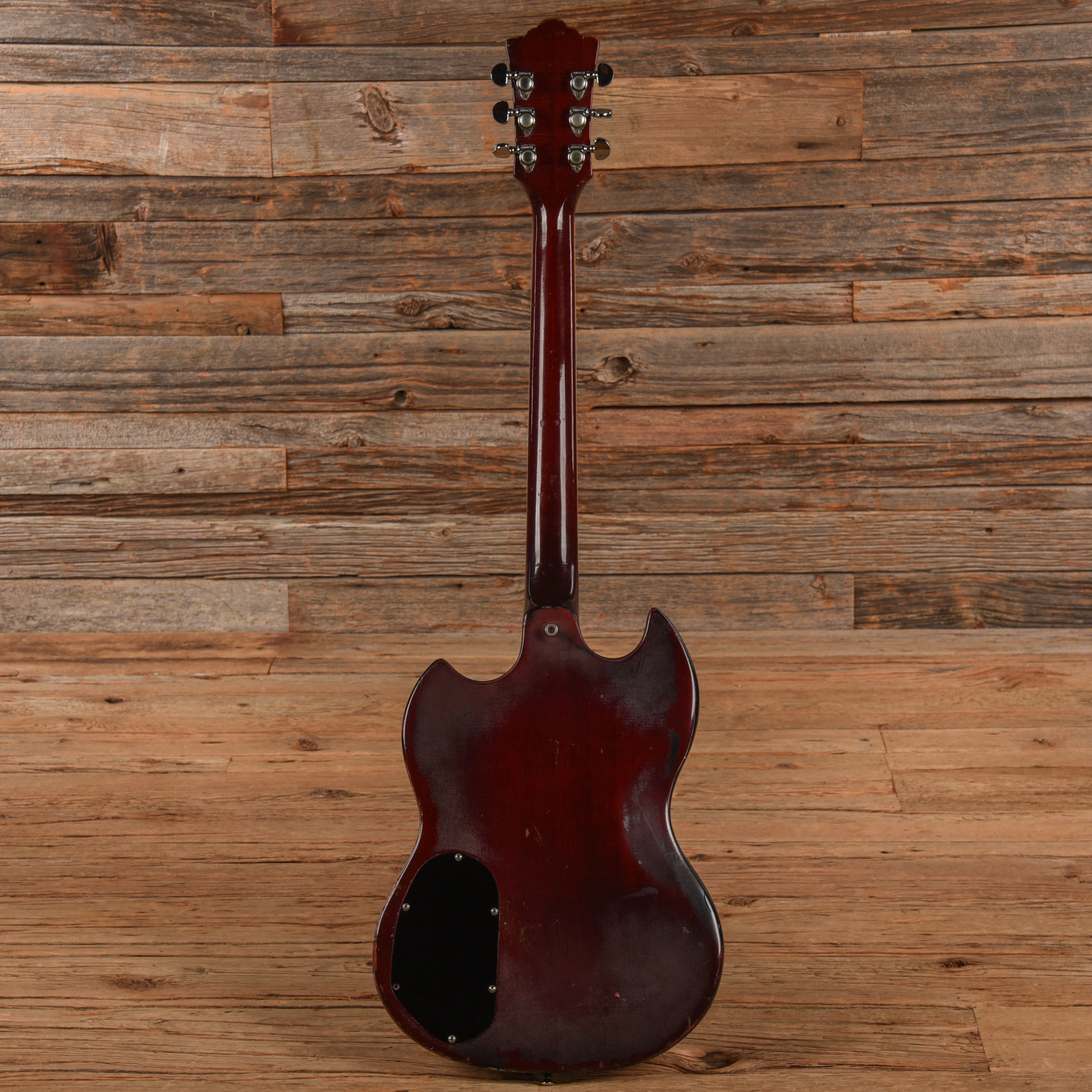 Guild S-100 Blue Sparkle Refin w/ Flames 1973