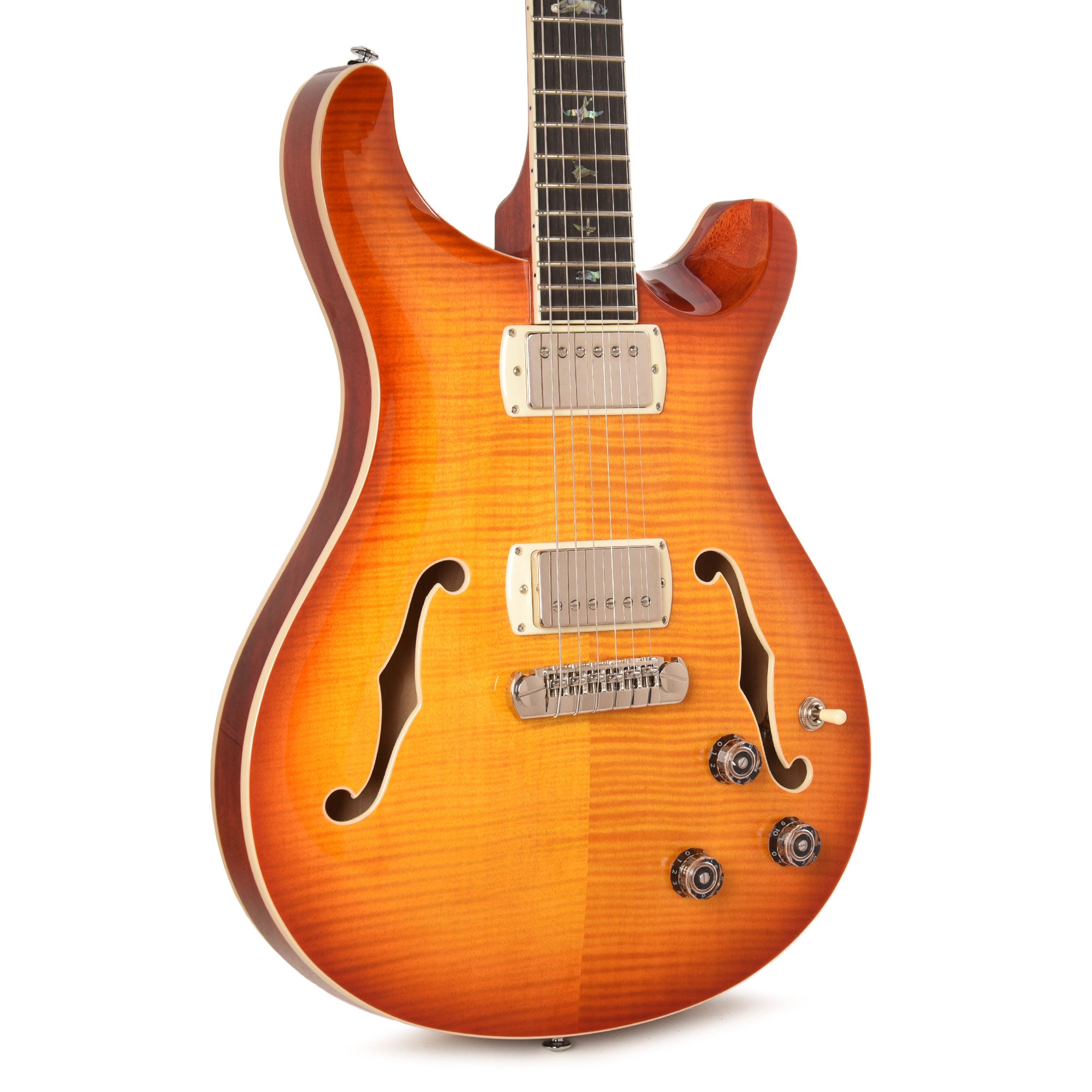 PRS SE Hollowbody II Piezo Vintage Sunburst – Chicago Music Exchange