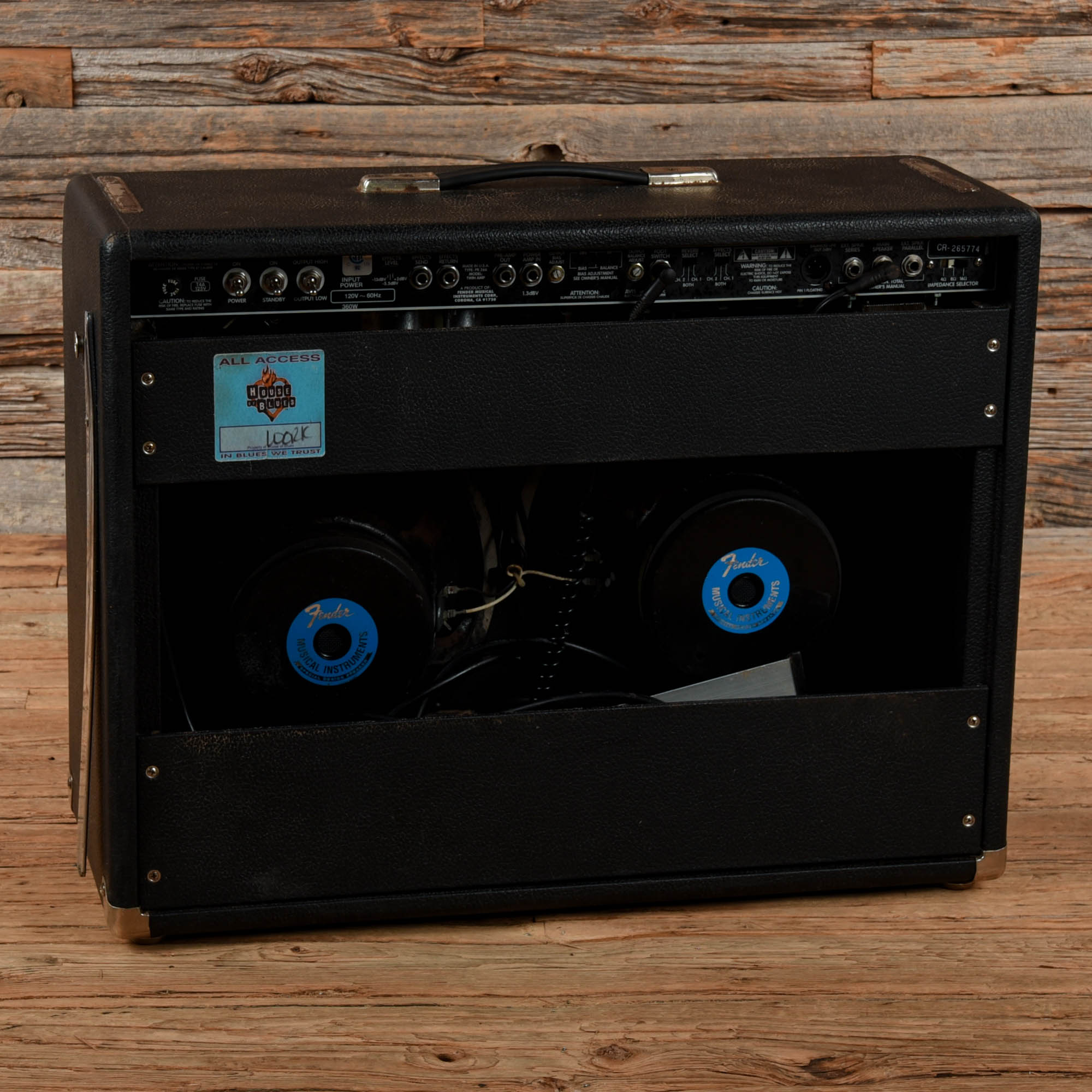 Fender Twin-Amp 2-Channel 100-Watt 2x12