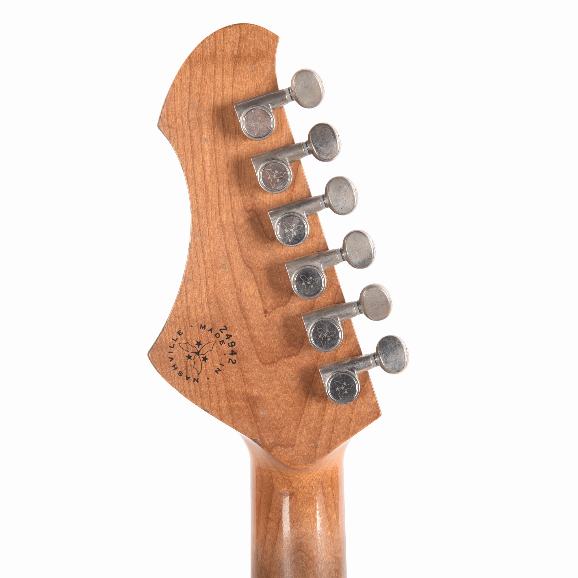 Novo Serus J Charcoal Frost Light Distress w/Fralin P-90 Pickups