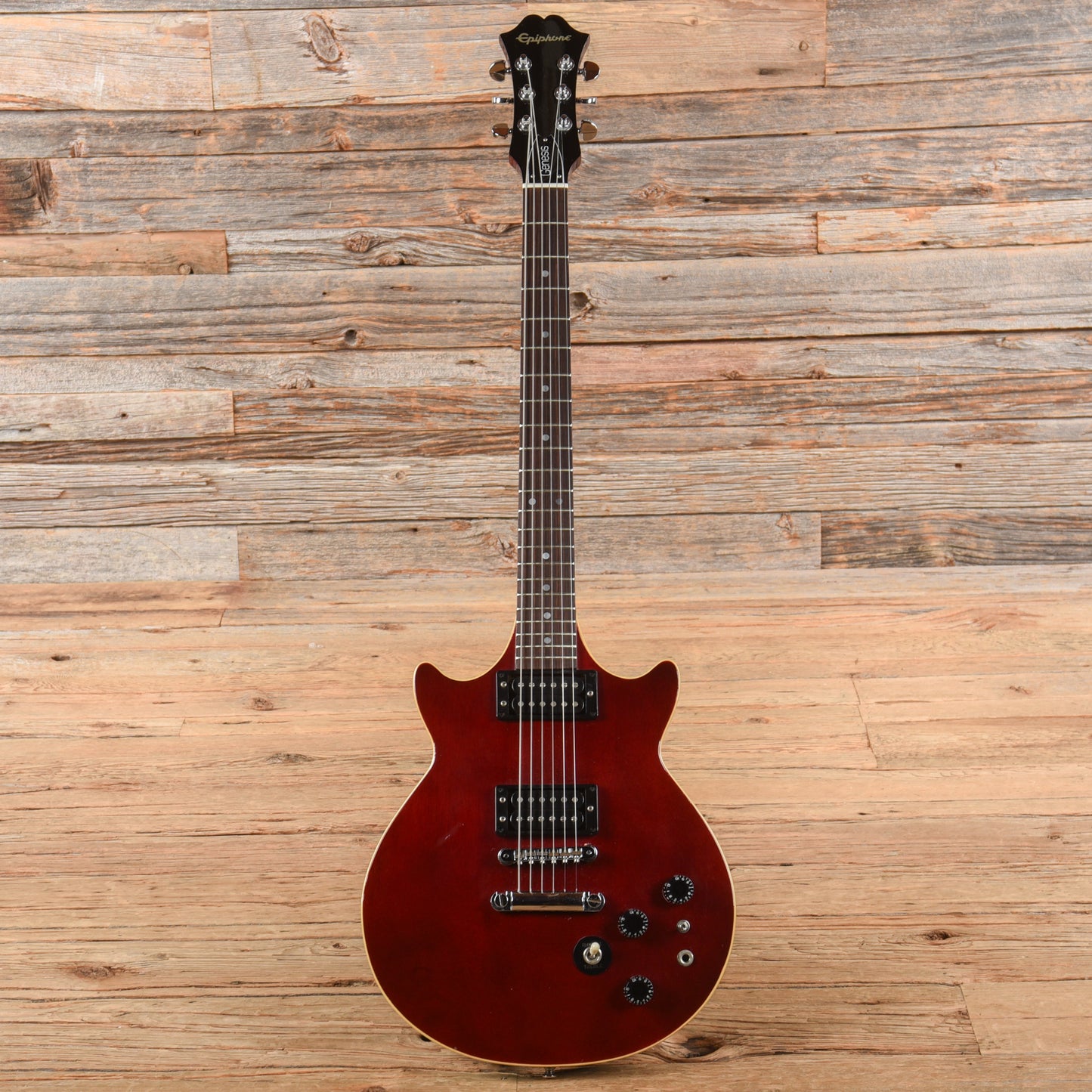 Epiphone Genesis Wine Red 1980s