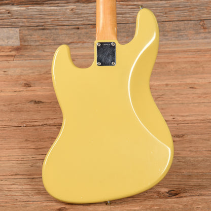 Fender Jazz Bass Olympic White Refin 1965