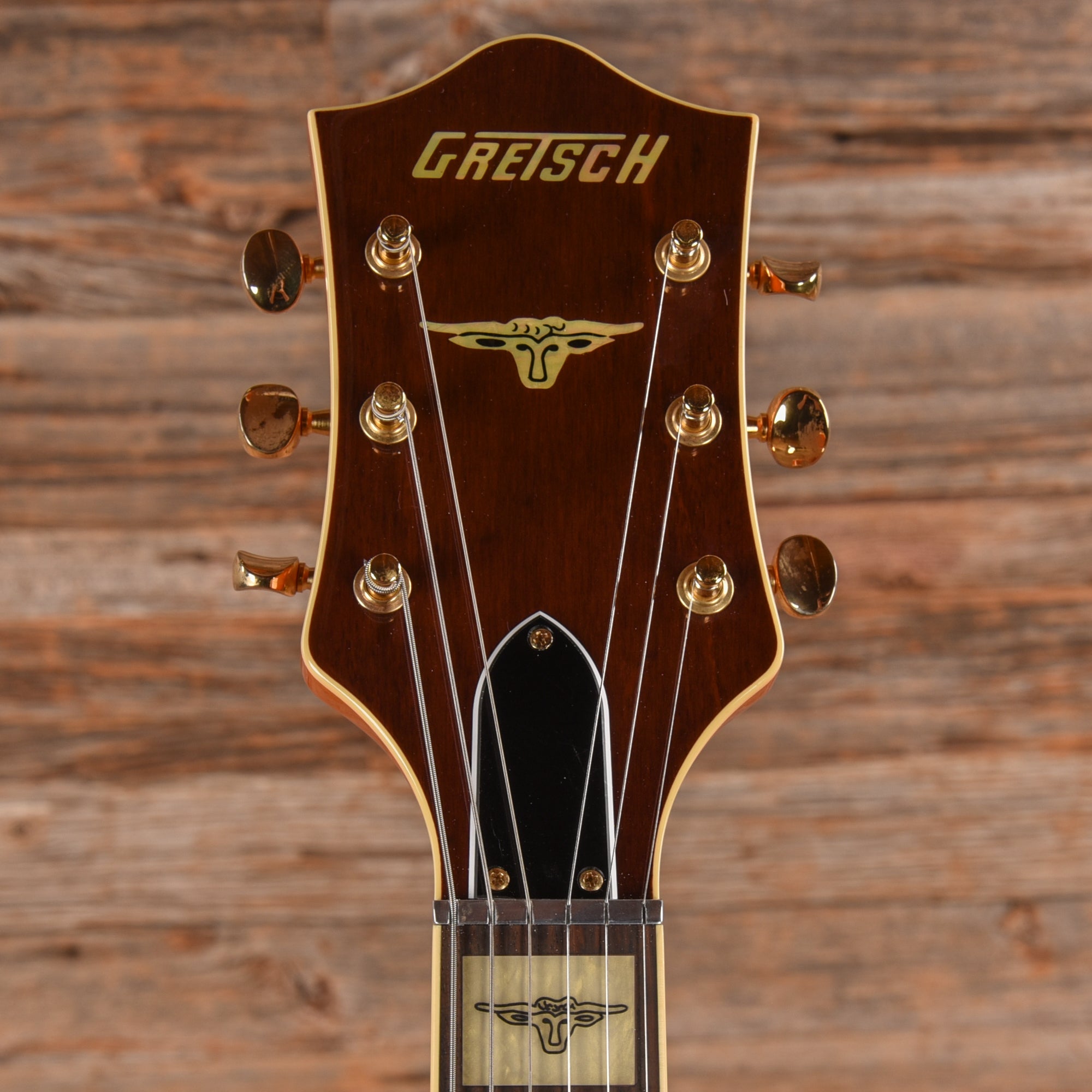 Gretsch G6120T-55 Vintage Select '55 Chet Atkins Hollow Body Orange 2016