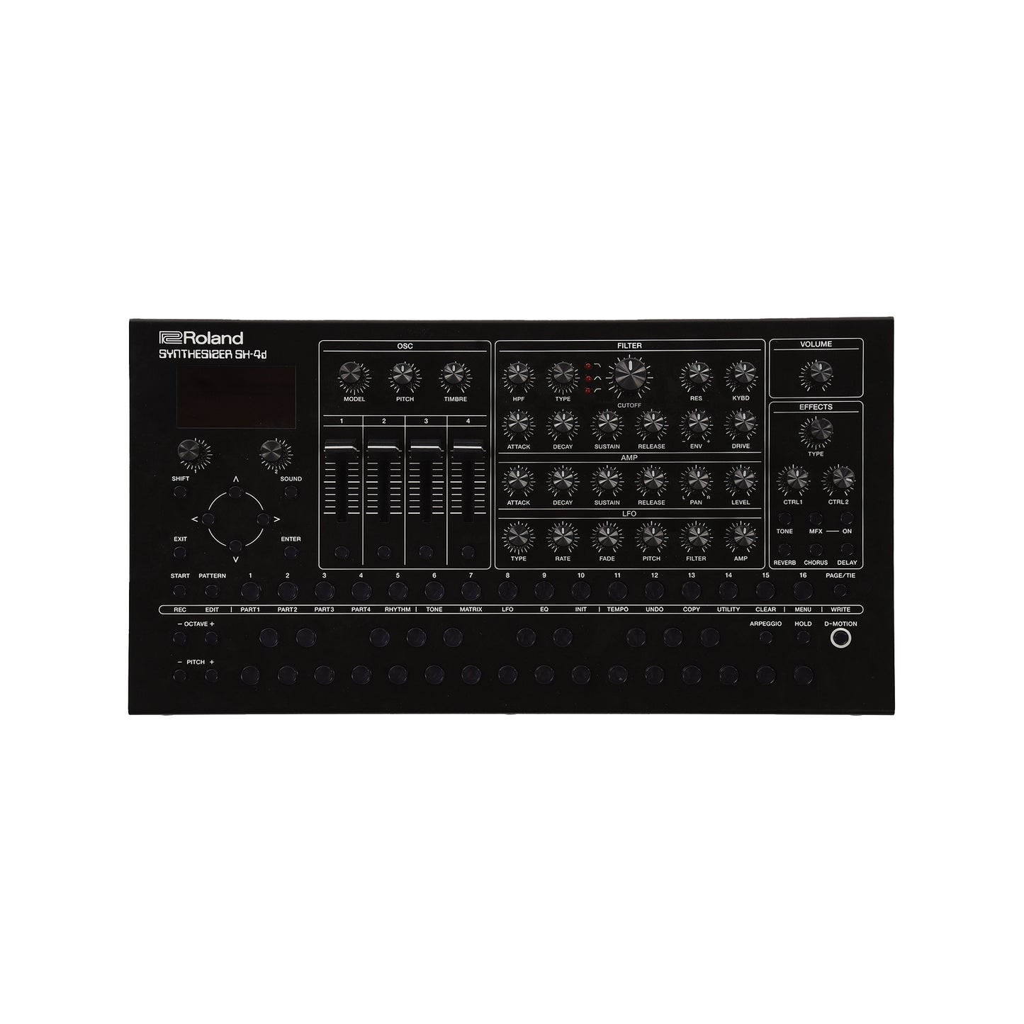 Roland SH-4D Desktop Synthesizer & Groovebox