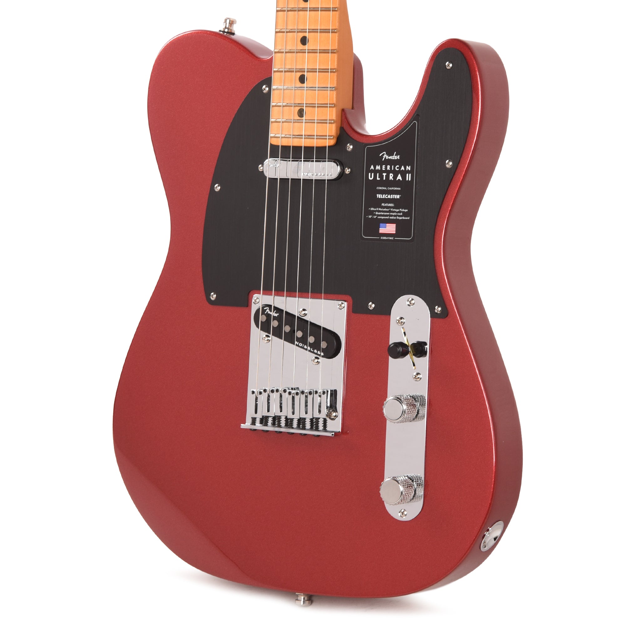 Fender American Ultra II Telecaster Sinister Red