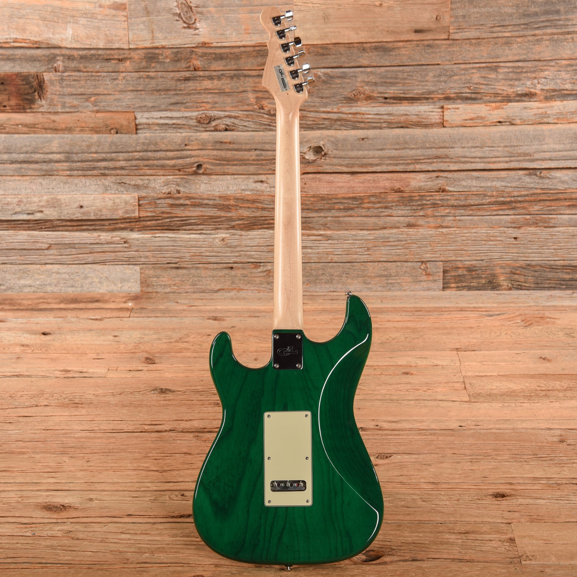 G&L Custom Shop Legacy HB Clear Forest Green 2015