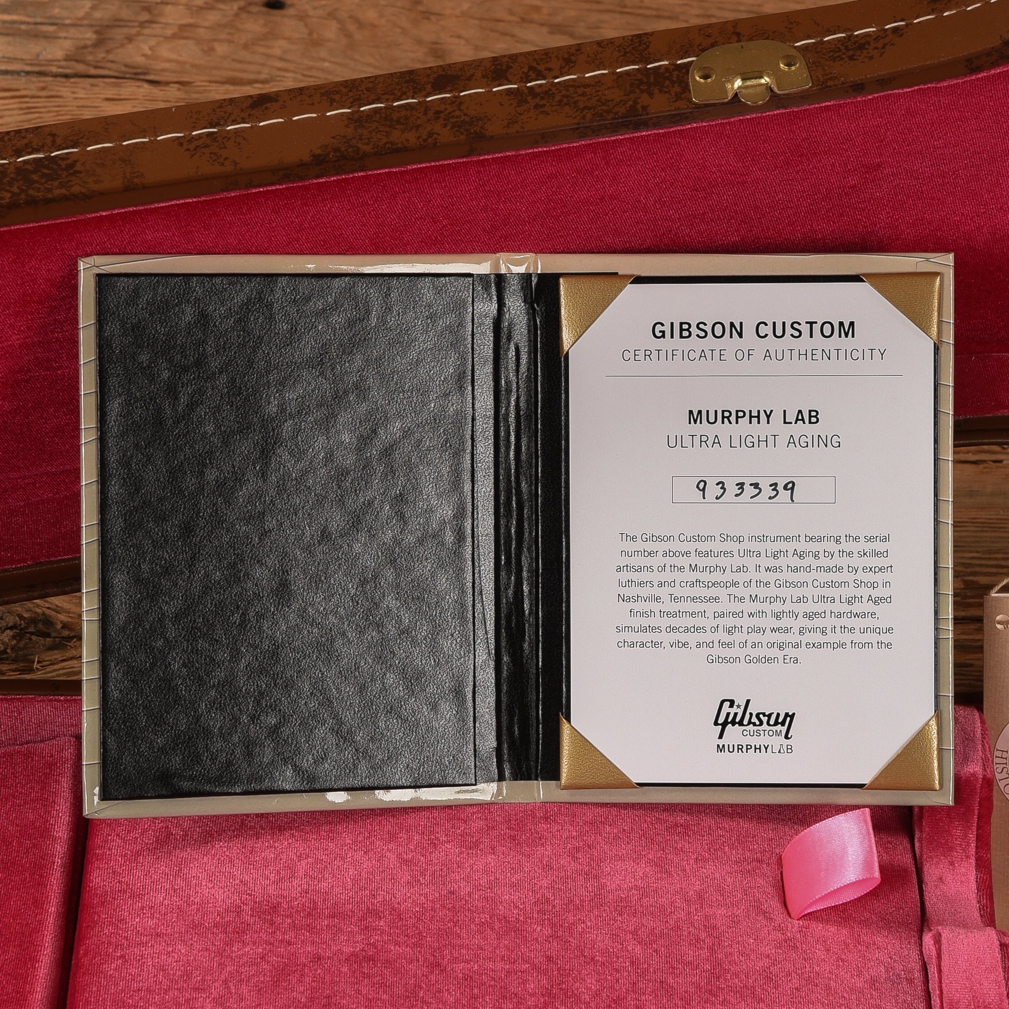 Gibson Custom Murphy Lab 59 Les Paul Standard Reissue Ultra Light Aged Sunburst 2023