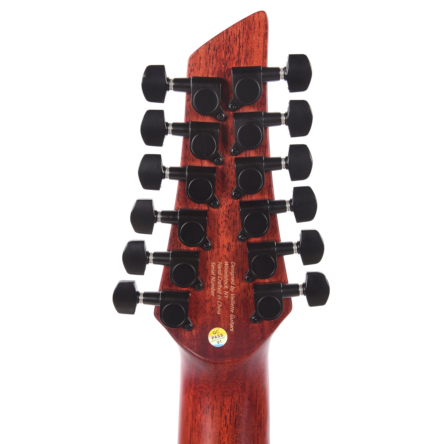 Veillette Avante Series Gryphon 18.13" Scale D-Tuned 12-String Acoustic-Electric Tobacco Burst w/Premium Gig Bag & Fishman Electronics