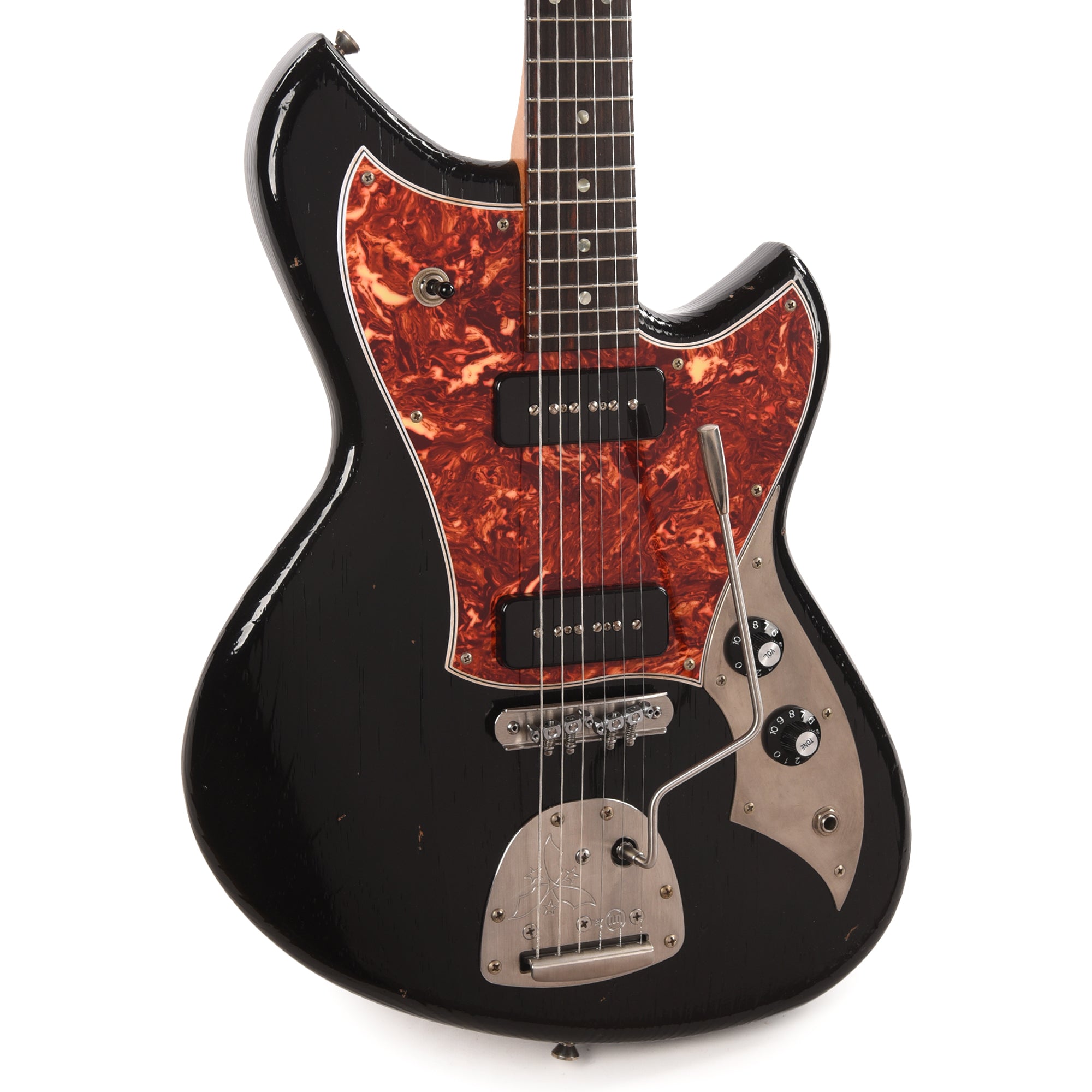 Novo Serus J Bull Black Light Distress w/Fralin P-90 Pickups