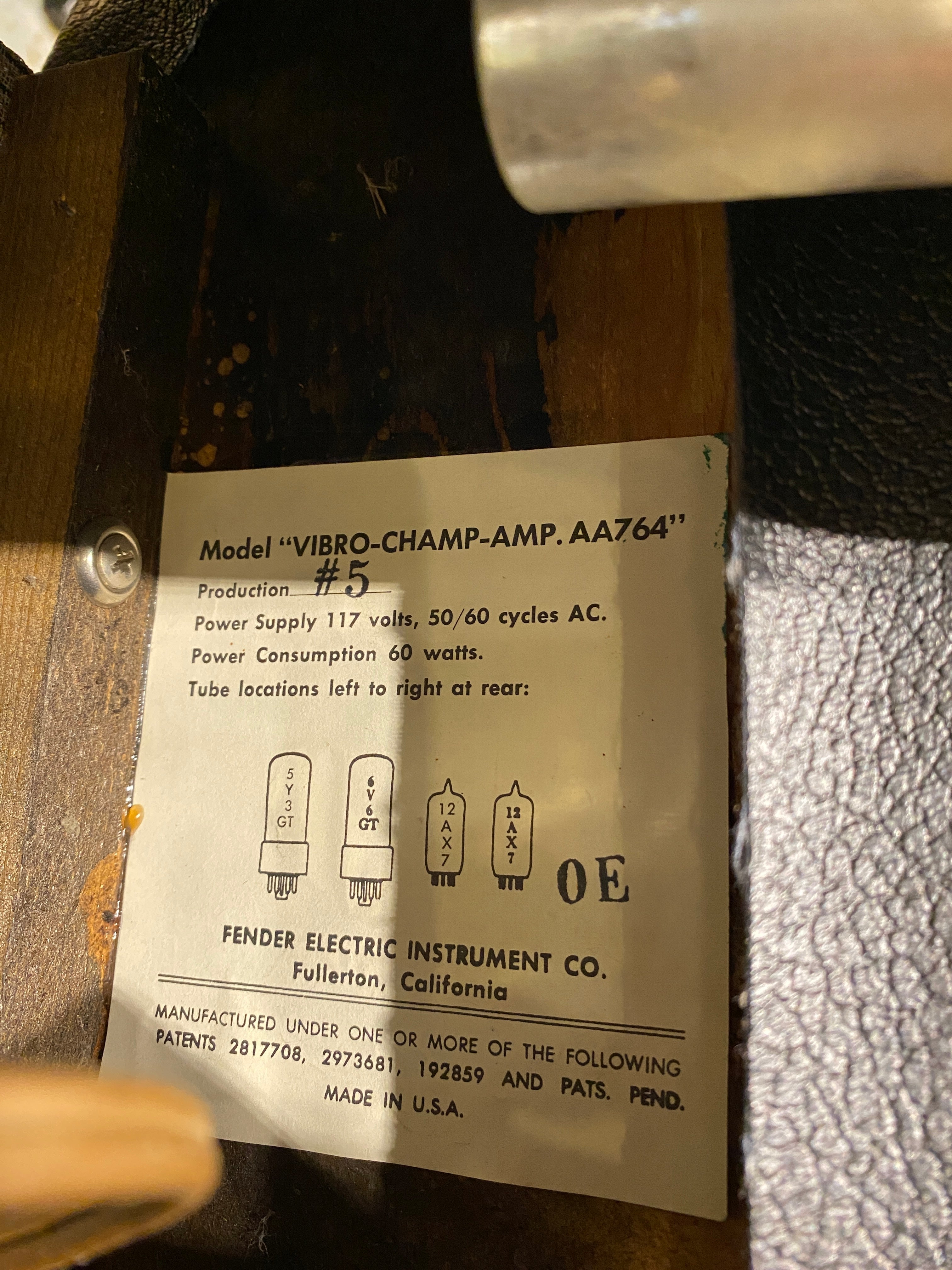 Fender Vibro Champ 6-Watt 1x8