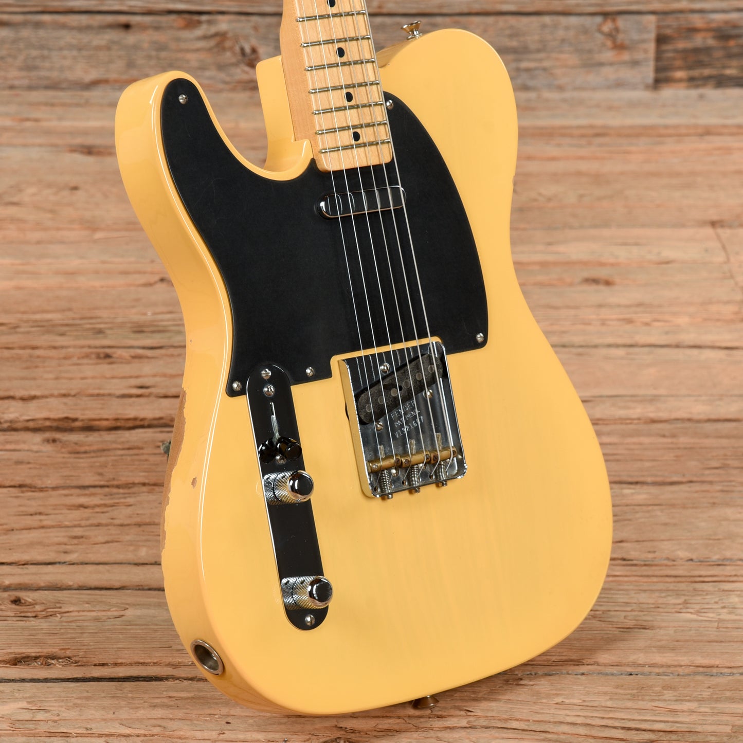 Fender American Vintage 52 Telecaster Butterscotch Blonde 2014 LEFTY