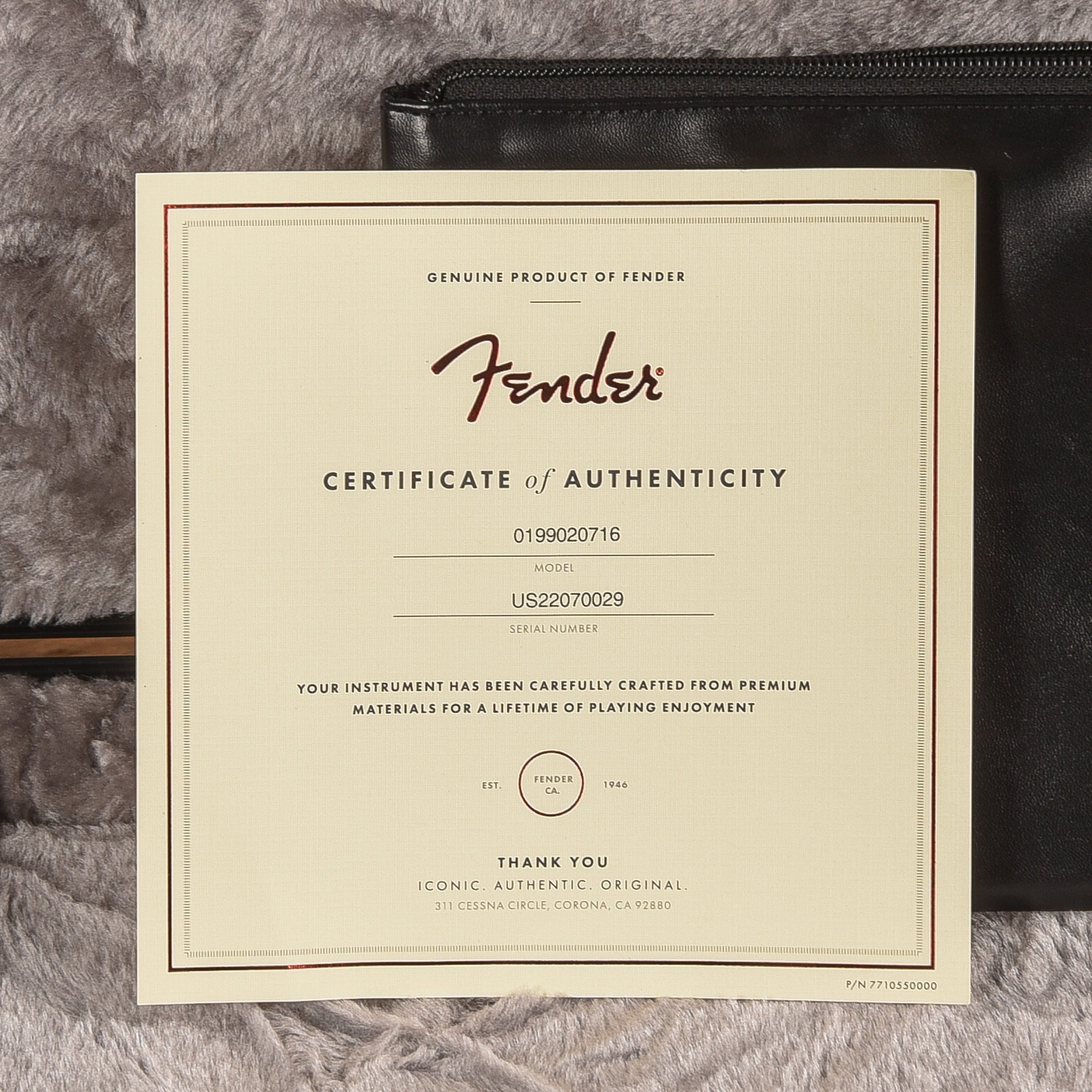 Fender American Ultra Jazz Bass Mystic Pine Green w/Ebony Fingerboard, Anodized Gold Pickguard, & Matching Headcap