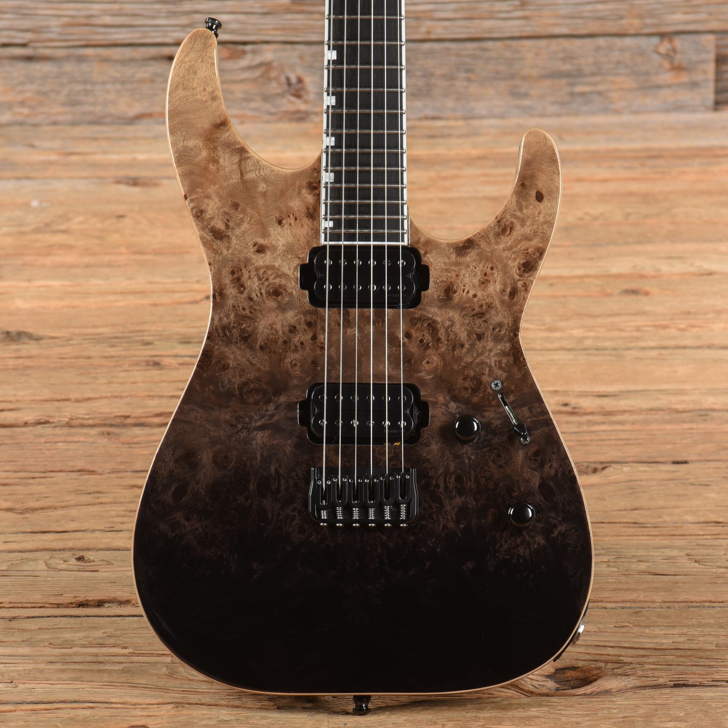 ESP E-II M-II Neck Through Natural Fade 2023