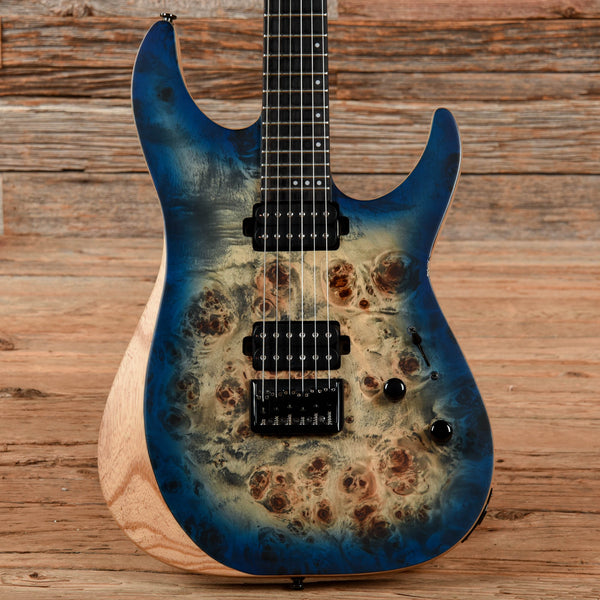 Schecter Reaper 6 Satin Sky Burst 2019 – Chicago Music Exchange