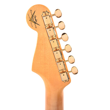 Fender Custom Shop Limited Edition '54 Hardtail Stratocaster Deluxe Closet Classic with Gold Hardware Faded Aged Canary Yellow