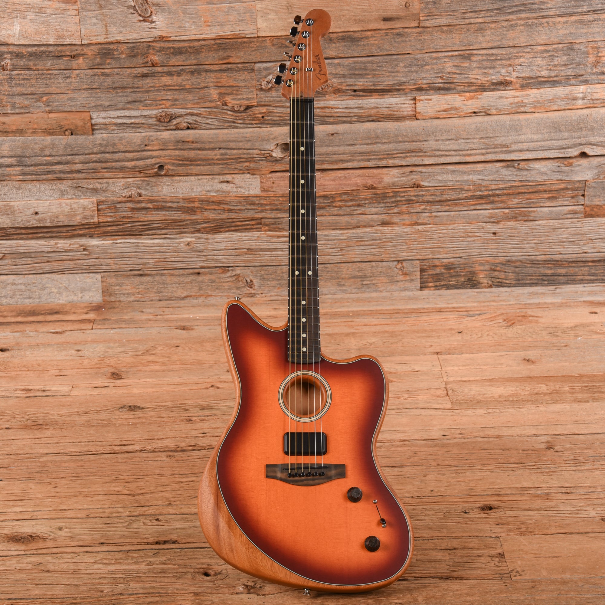 Fender American Acoustasonic Jazzmaster Sunburst 2022