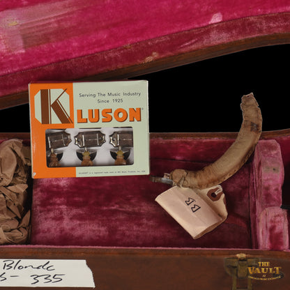 Gibson ES-335 Custom Inlays Natural 1960