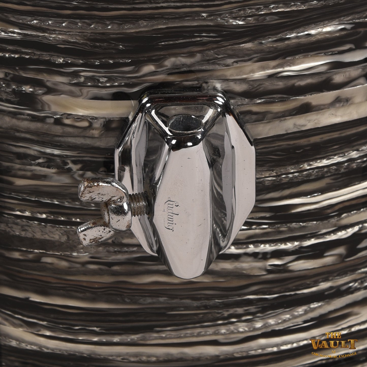 Ludwig Club Date Black Oyster Pearl 12/14/20 3pc. Drum Kit VINTAGE