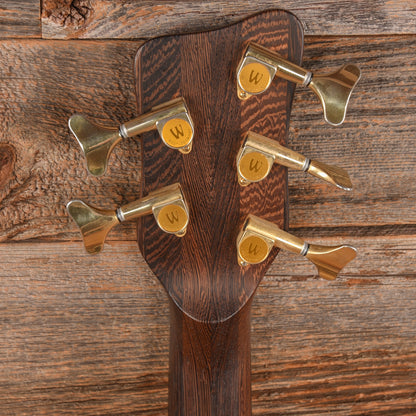 Warwick FNA 5-String Fretless Amber 1998