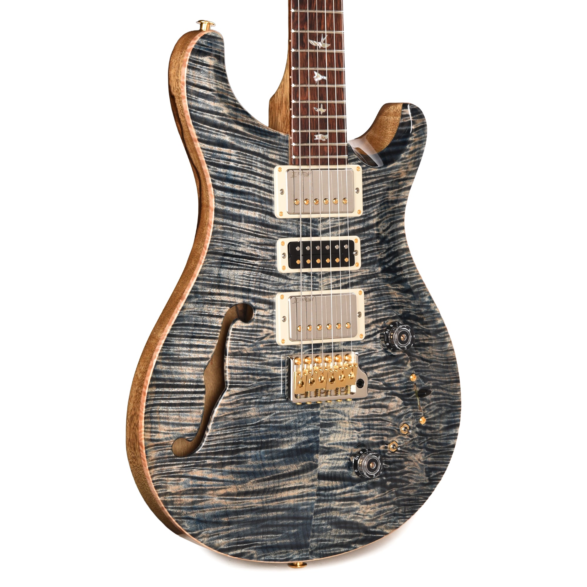 PRS 40th Anniversary Limited Edition Special Semi-Hollow Faded Whale Blue w/Natural Back