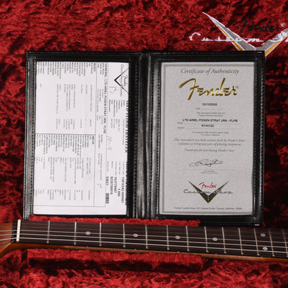 Fender Custom Shop Limited Edition Ariel Posen Stratocaster Relic Faded Lake Placid Blue